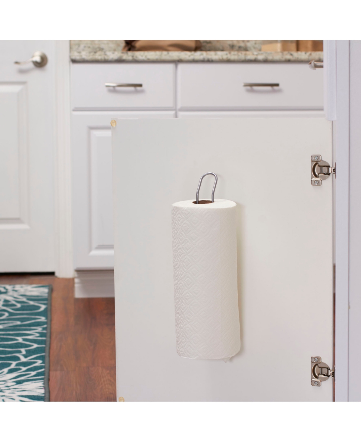 Shop Household Essentials Paper Towel Holder, Nickel In Silver