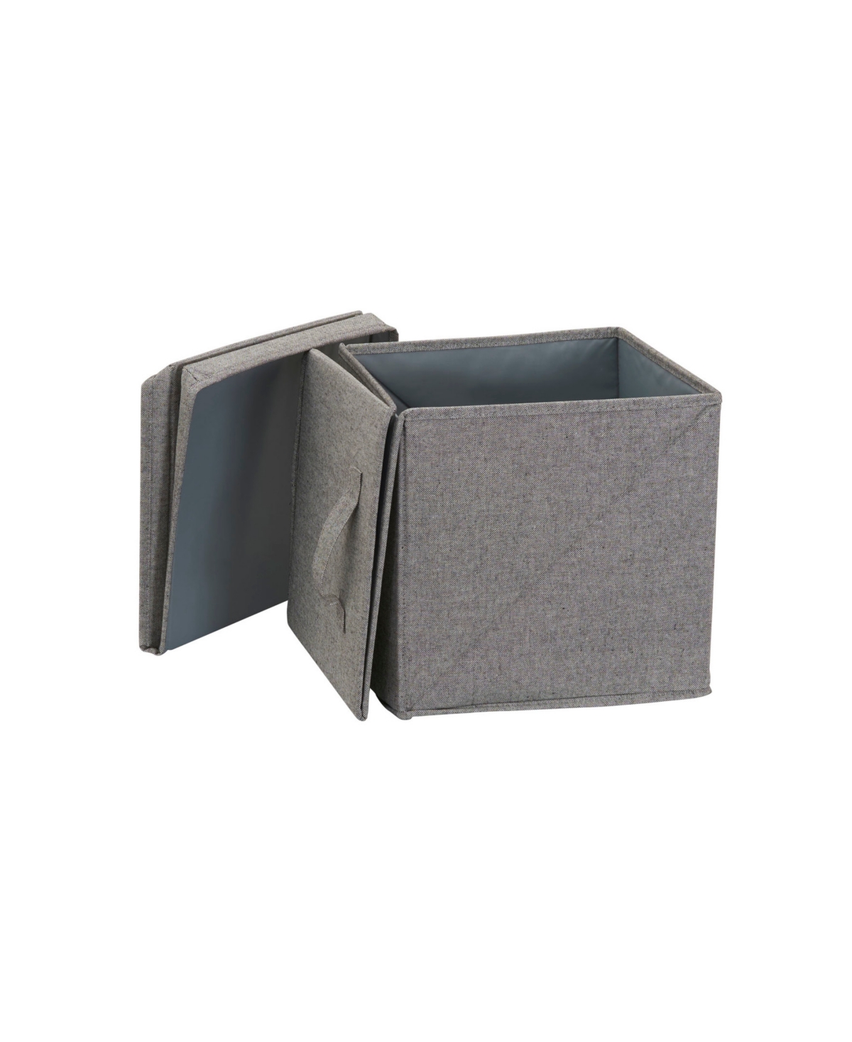 Shop Household Essentials Twist Box, Jumbo In Gray