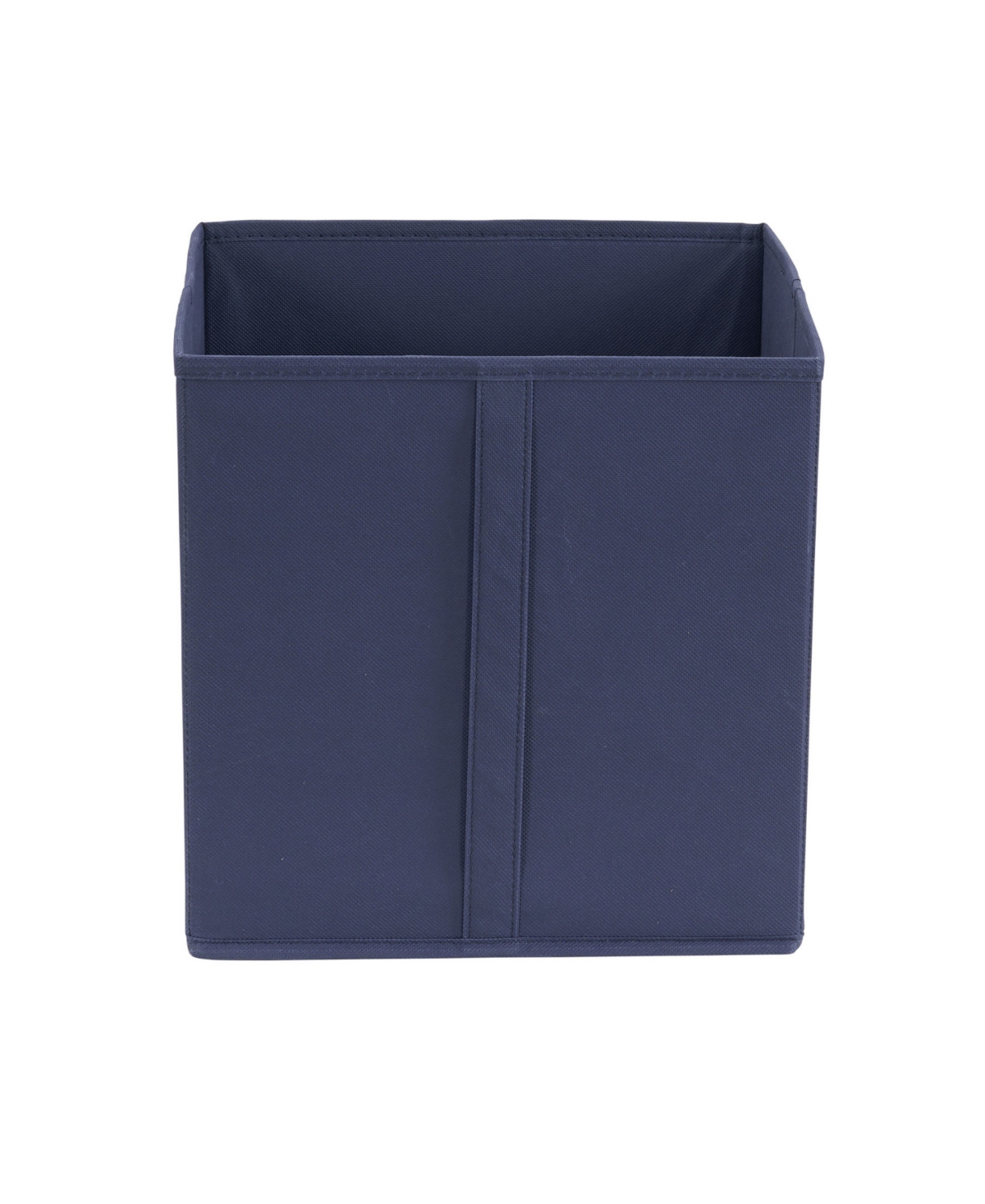 Shop Household Essentials 6 Piece Bin Set, Navy Vertical Pull In Blue