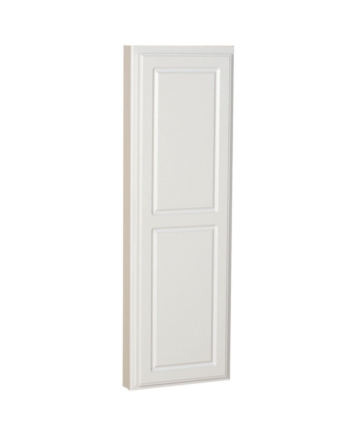 Household Essentials Stowaway In Wall Wood Cabinet In White