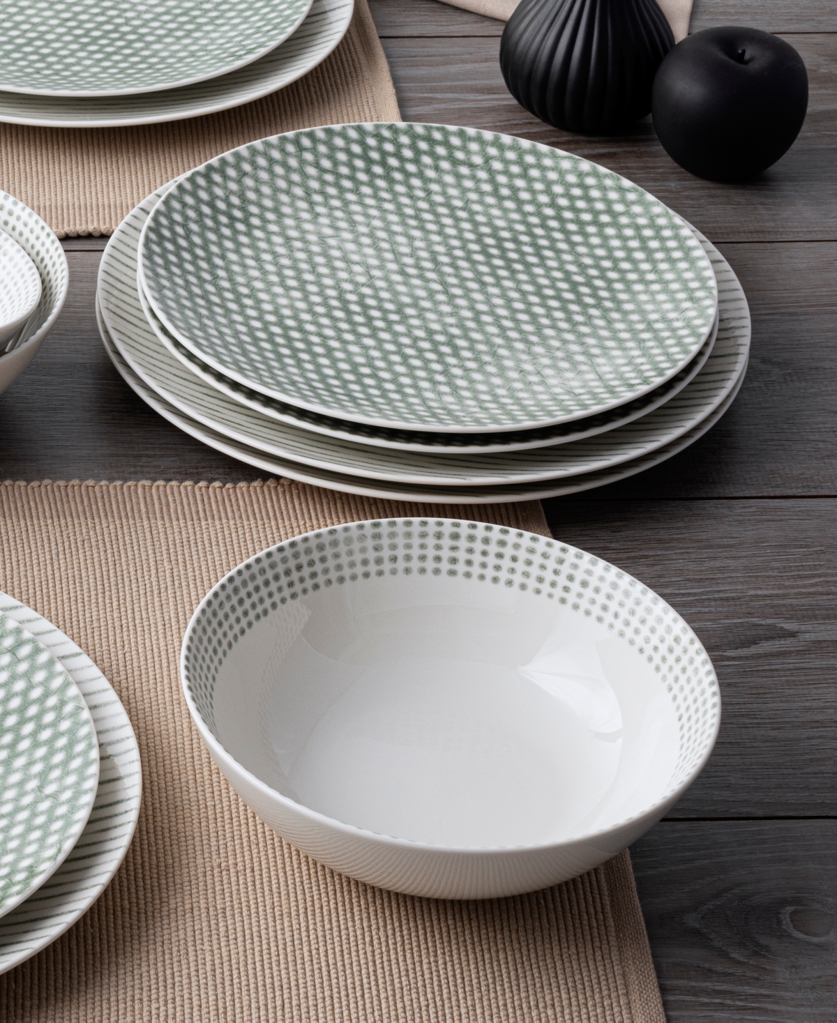 Noritake Hammock Coupe 12-Pc. Dinnerware Set, Service for 4