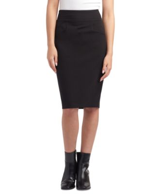 BCX - Junior's Faux-Pocket Midi Skirt