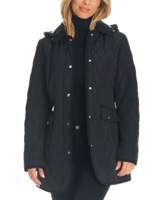 Women's Hooded Quilted Coat
