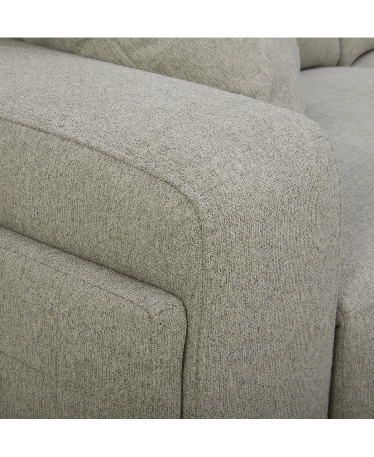 Closeout! Adney 3 Pc Zero Gravity Fabric Sectional with 2 Power Recliners, Created for Macy's