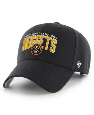 Men's '47 Brand Black Denver Nuggets 2023 NBA Finals Champions Stacked ...