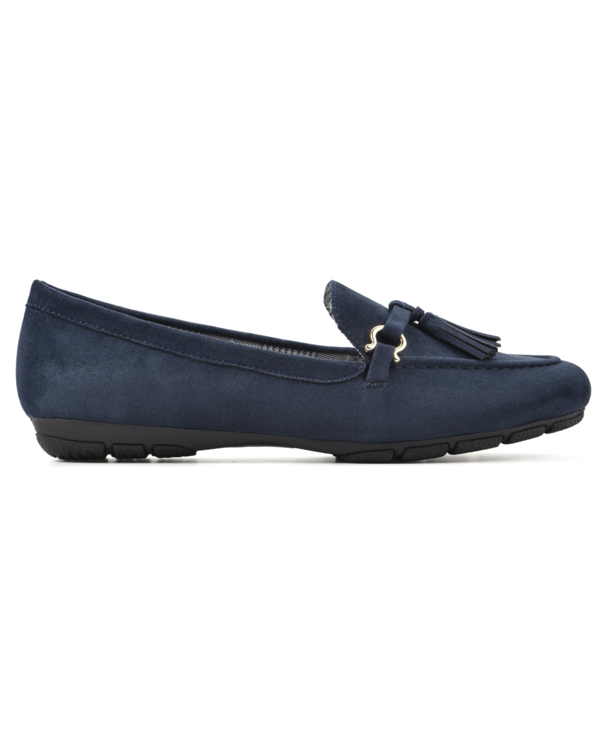 Cliffs By White Mountain Women's Gush Flat Loafer In Blue