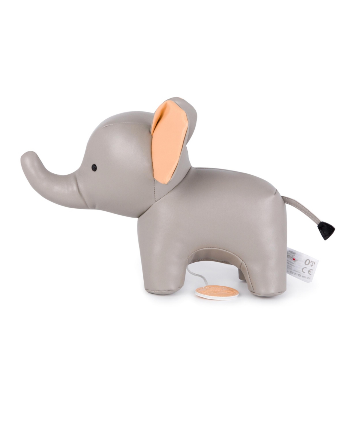 Little Big Friends Vincent The Elephant Musical Animal In Gray