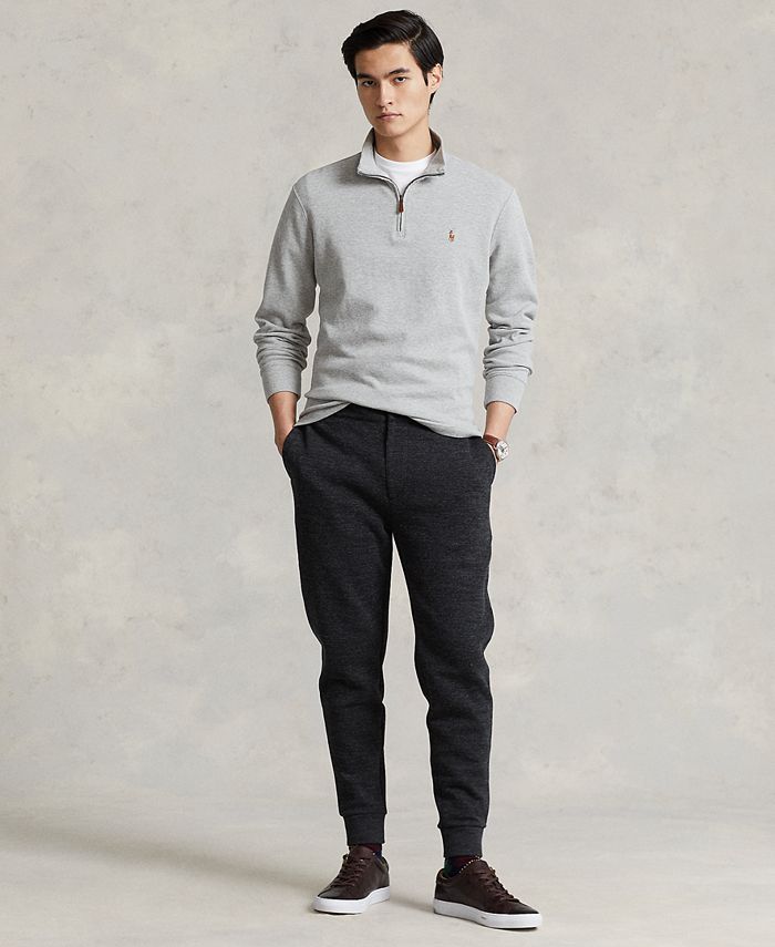 Polo Ralph Lauren Men's Cotton EstateRib QuarterZip Pullover Macy's