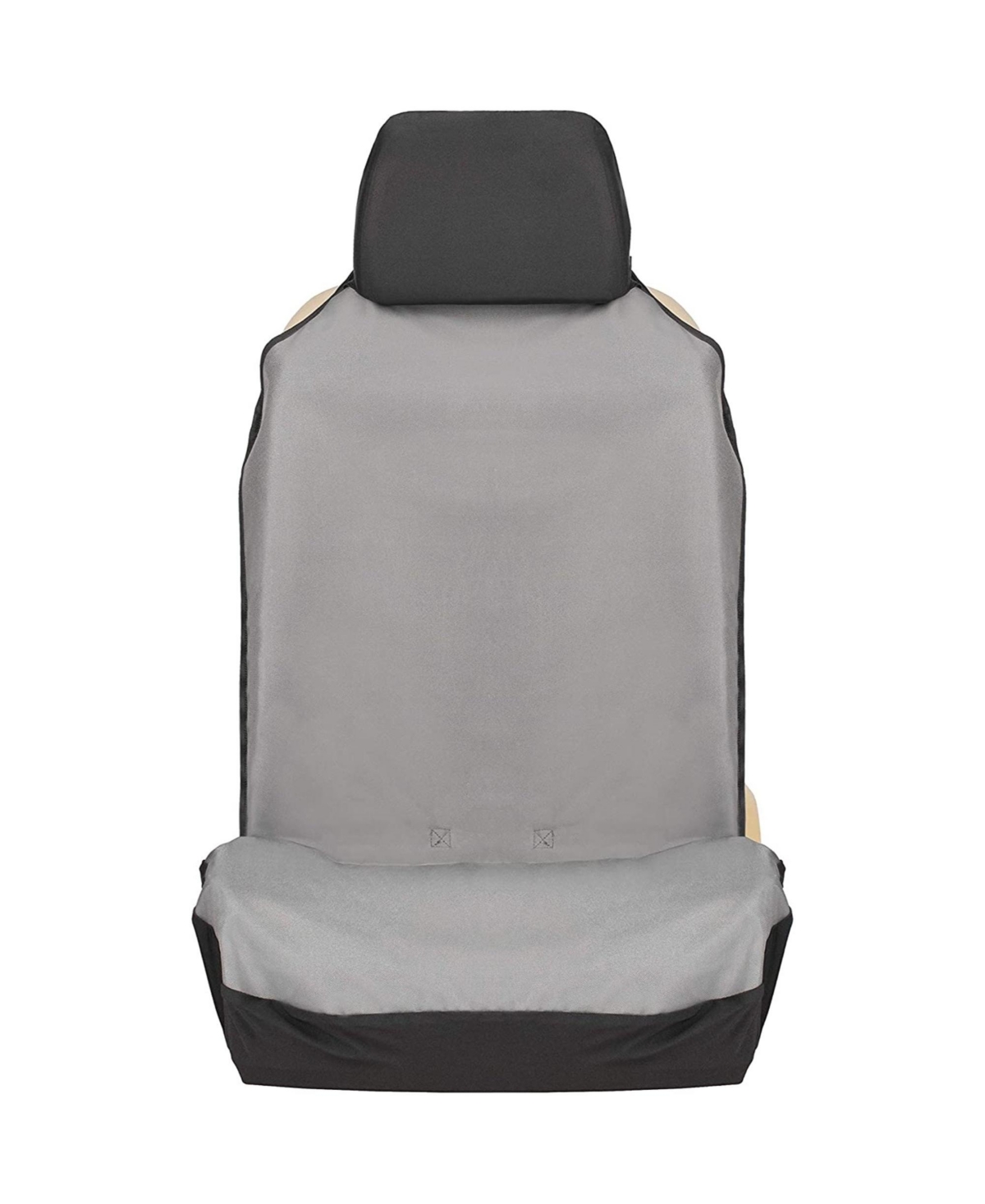 Happy Ride Bucket Seat Cover for Dogs, Grey - Multi