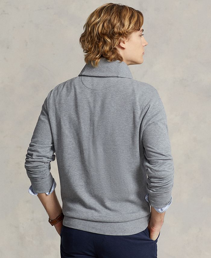 luxury jersey shawl pullover