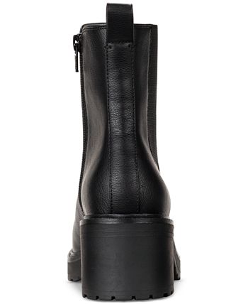 Klub Nico Zafira Women's Chelsea Ankle Booties - Pointed Toe With Side Gore & Chunky Heel - View #8