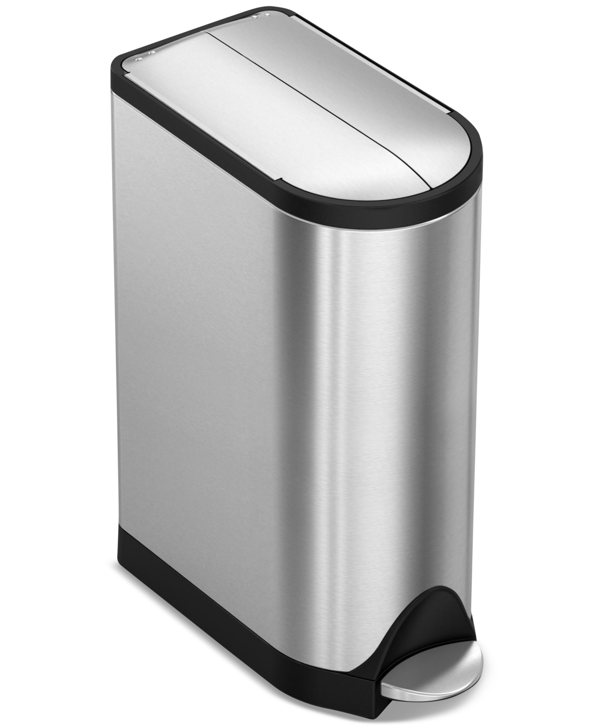 Shop Simplehuman 18 Litre Butterfly Step Can In Brushed Stainless Steel