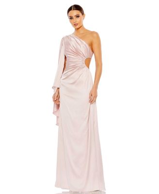 strapless open back dress Lucinda One-Shoulder Maxi Dress main image 0