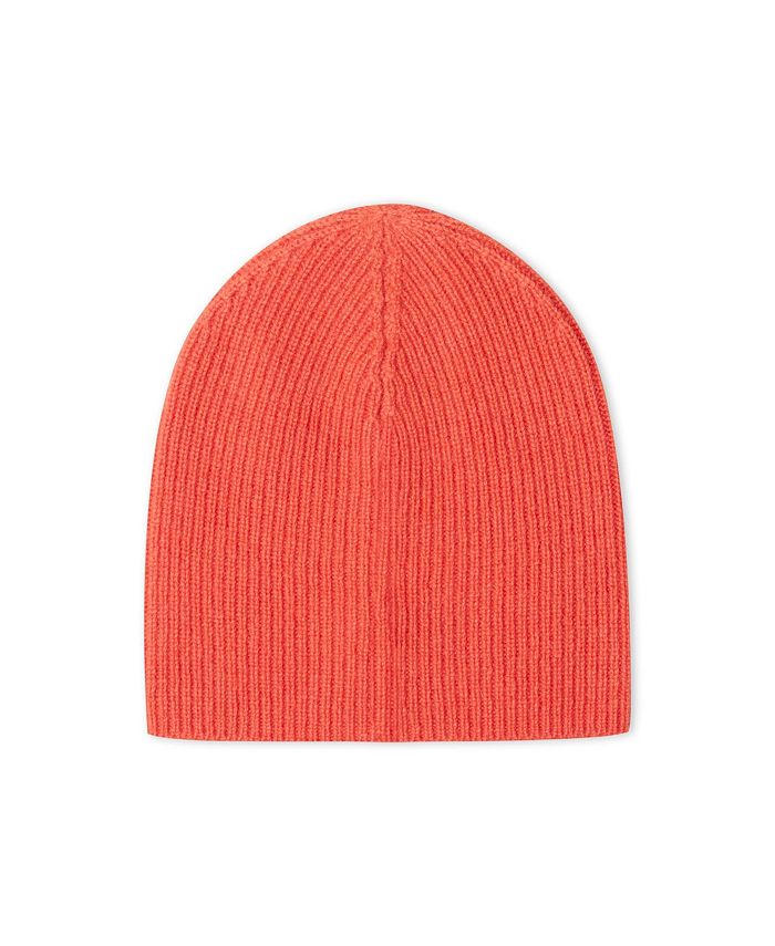 Style Republic Women's 100 Pure Cashmere Fully Ribbed Beanie Macy's
