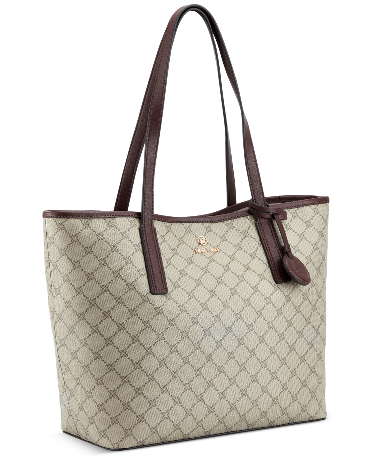 Nine West Delaine Medium 2 in 1 Tote - Merlot