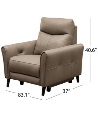 Orly Leather Power Recliner with Power Headrest