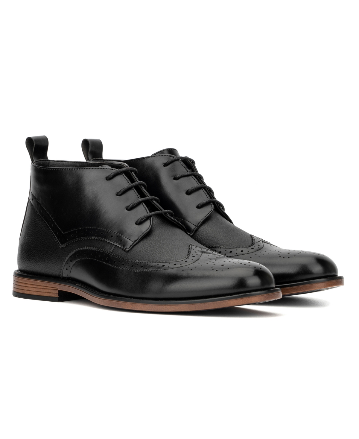 New York & Company Men's Faux Leather Luciano Boots