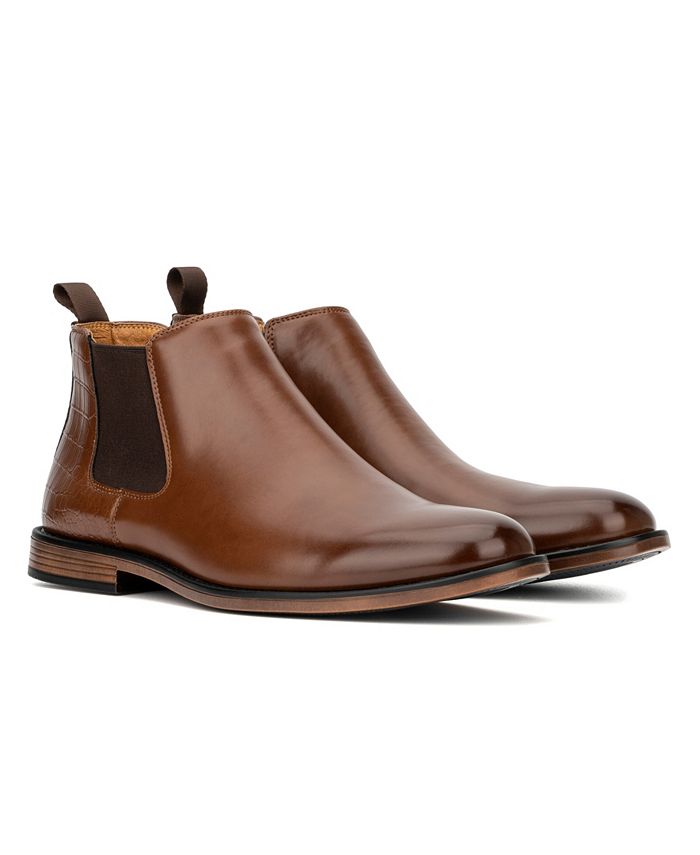 New York & Company Men's Faux Leather Bauer Boots - Macy's