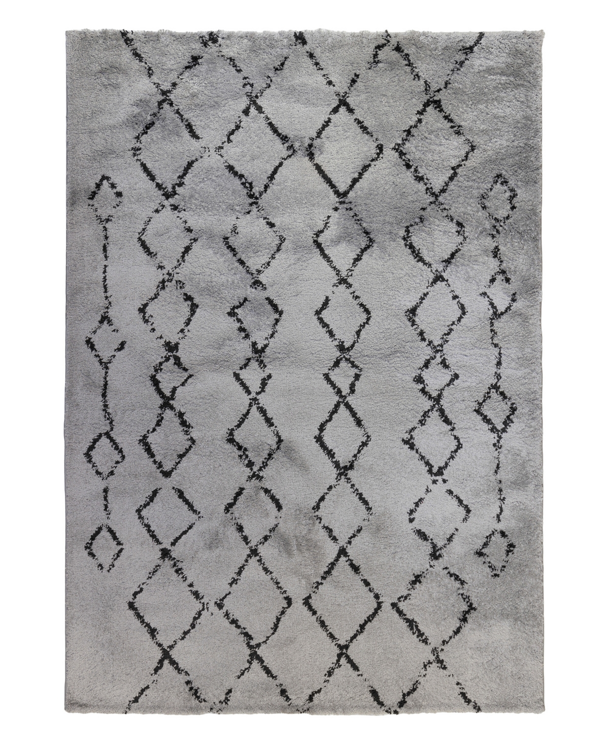 Amer Rugs Asp4 7'6" X 9'6" Area Rug In Gray/black