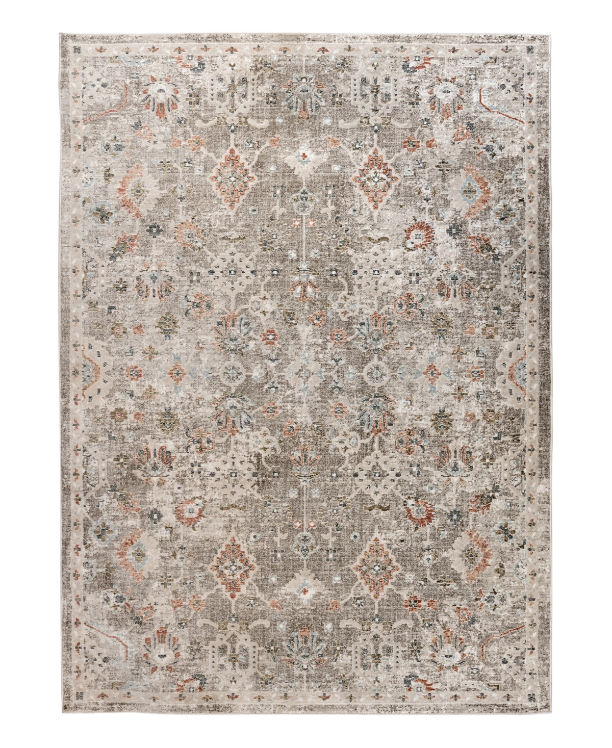 Amer Rugs Fairmont FAI8 7'10in x 10'10in Area Rug - Gray