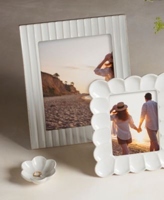 French Perle Scallop Ring Dish, Small