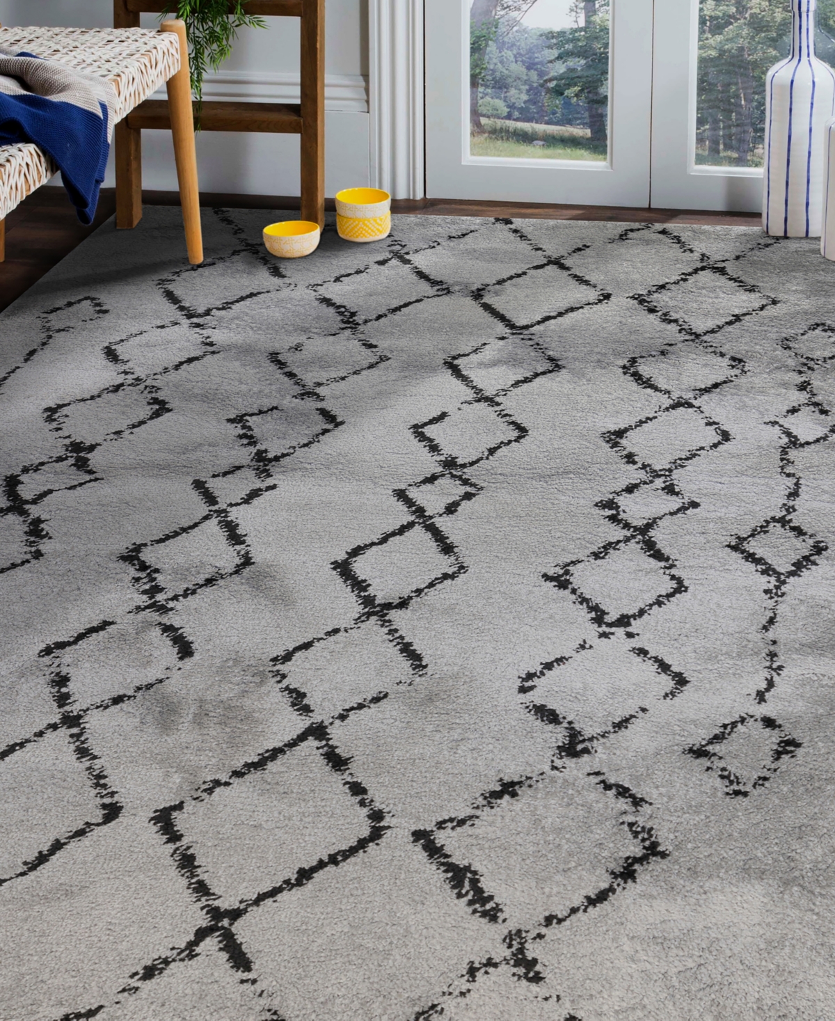 Amer Rugs ASP4 Area Rug - Black