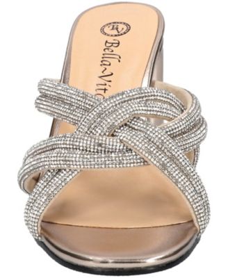 Women's Carmen Heeled Slip On Sandals