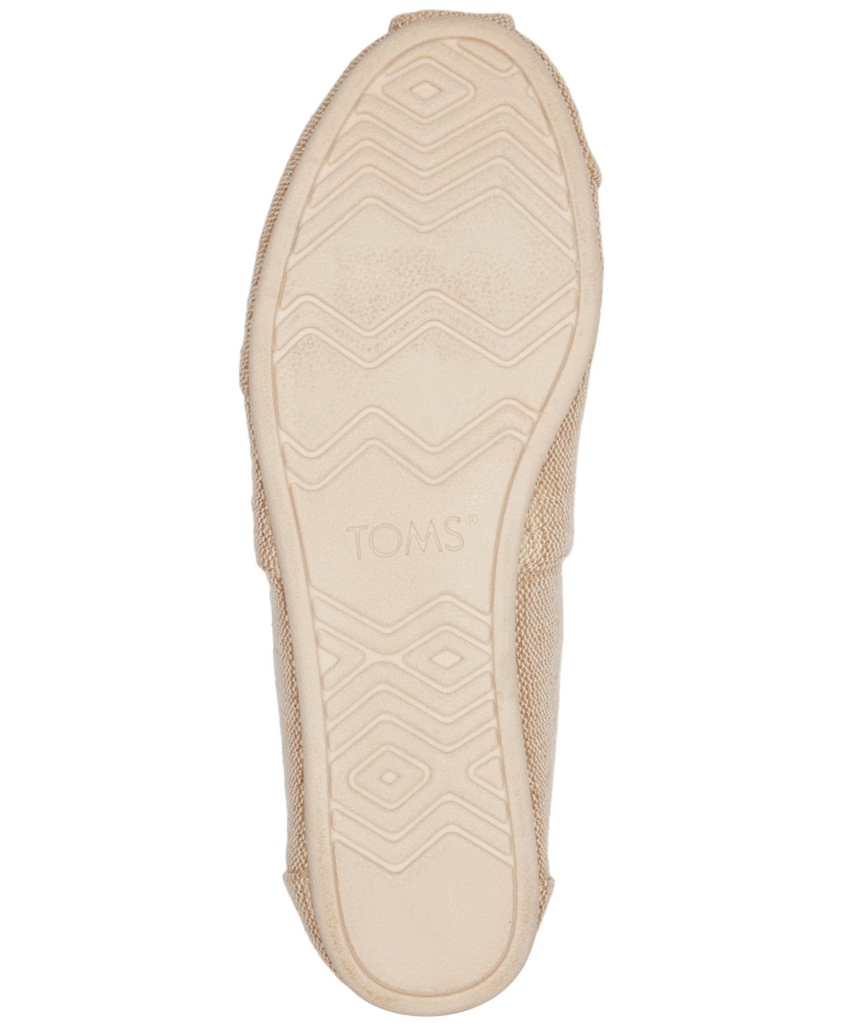 Toms Alpargata Slip-on In Natural Undyed Heritage Canvas