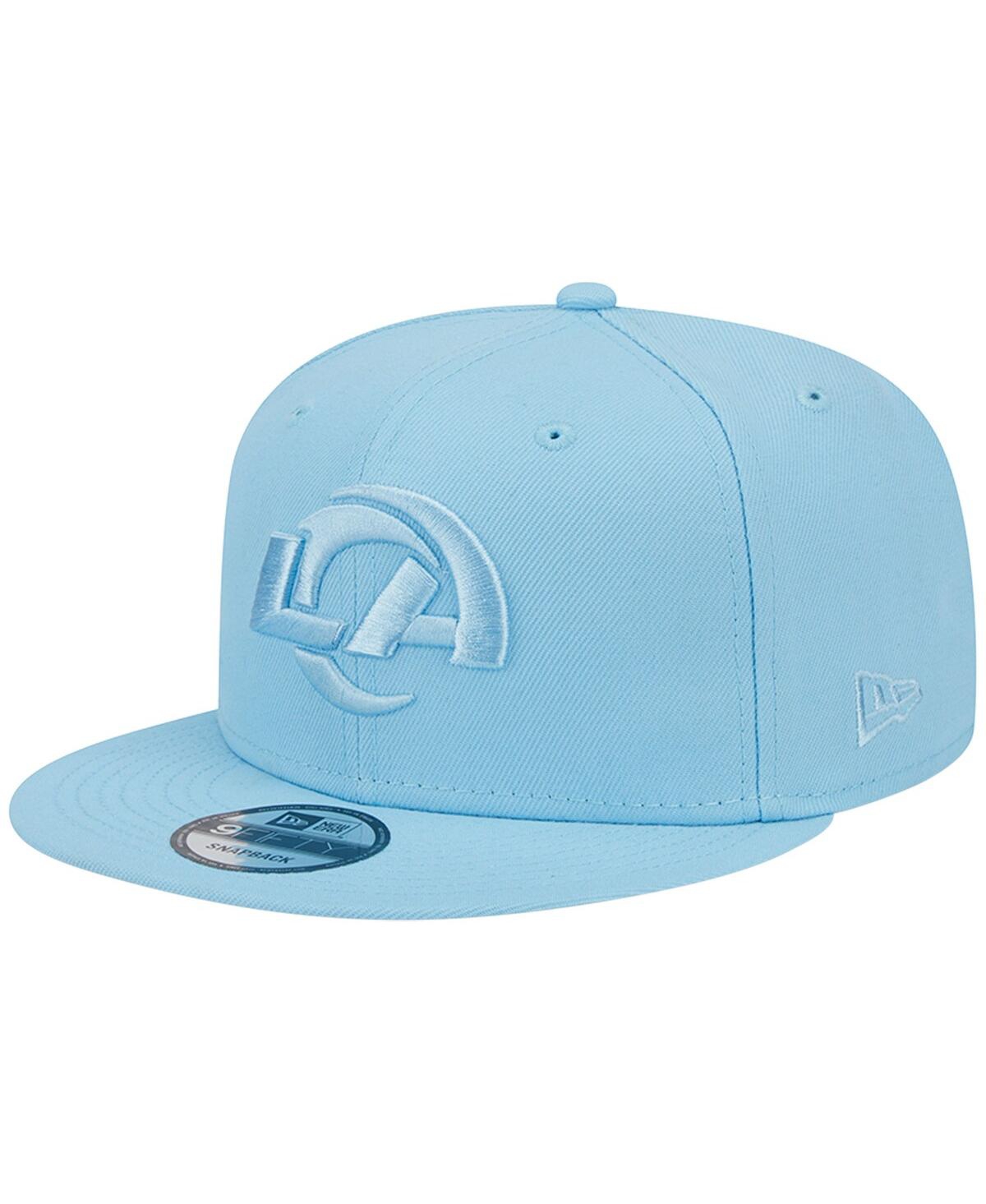 New Era Light Blue Los Angeles Rams Color Pack Brights 59fifty Fitted Hat In Light Blue