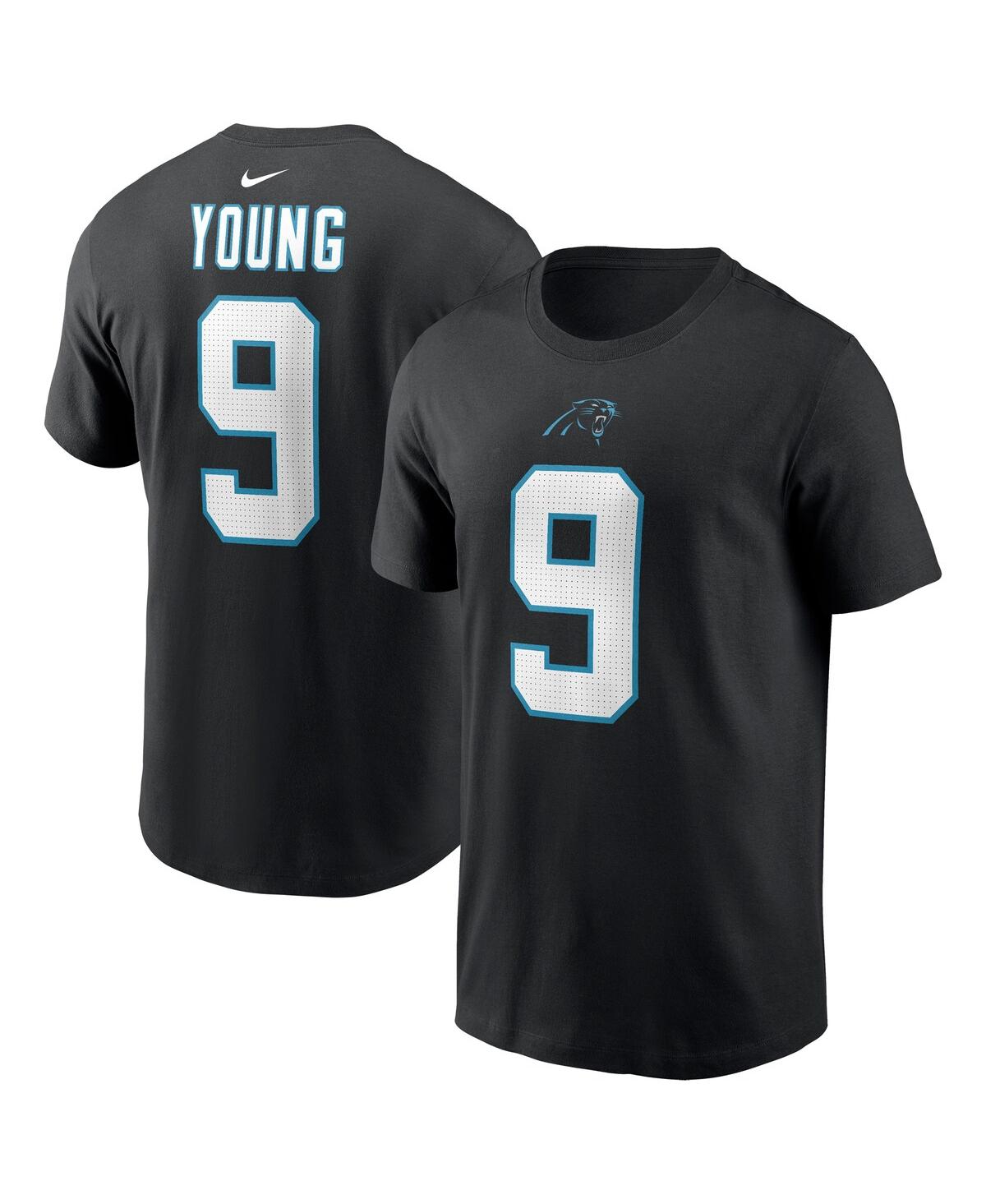 Nike Men's  C.j. Stroud Navy Houston Texans 2023 Nfl Draft First Round Pick Player Name And Number T- In Black