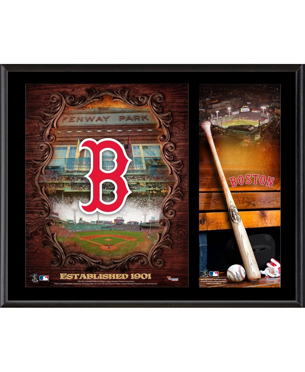 Fanatics Authentic Boston Red Sox 12'' X 15'' Sublimated Team Logo Plaque In Multi