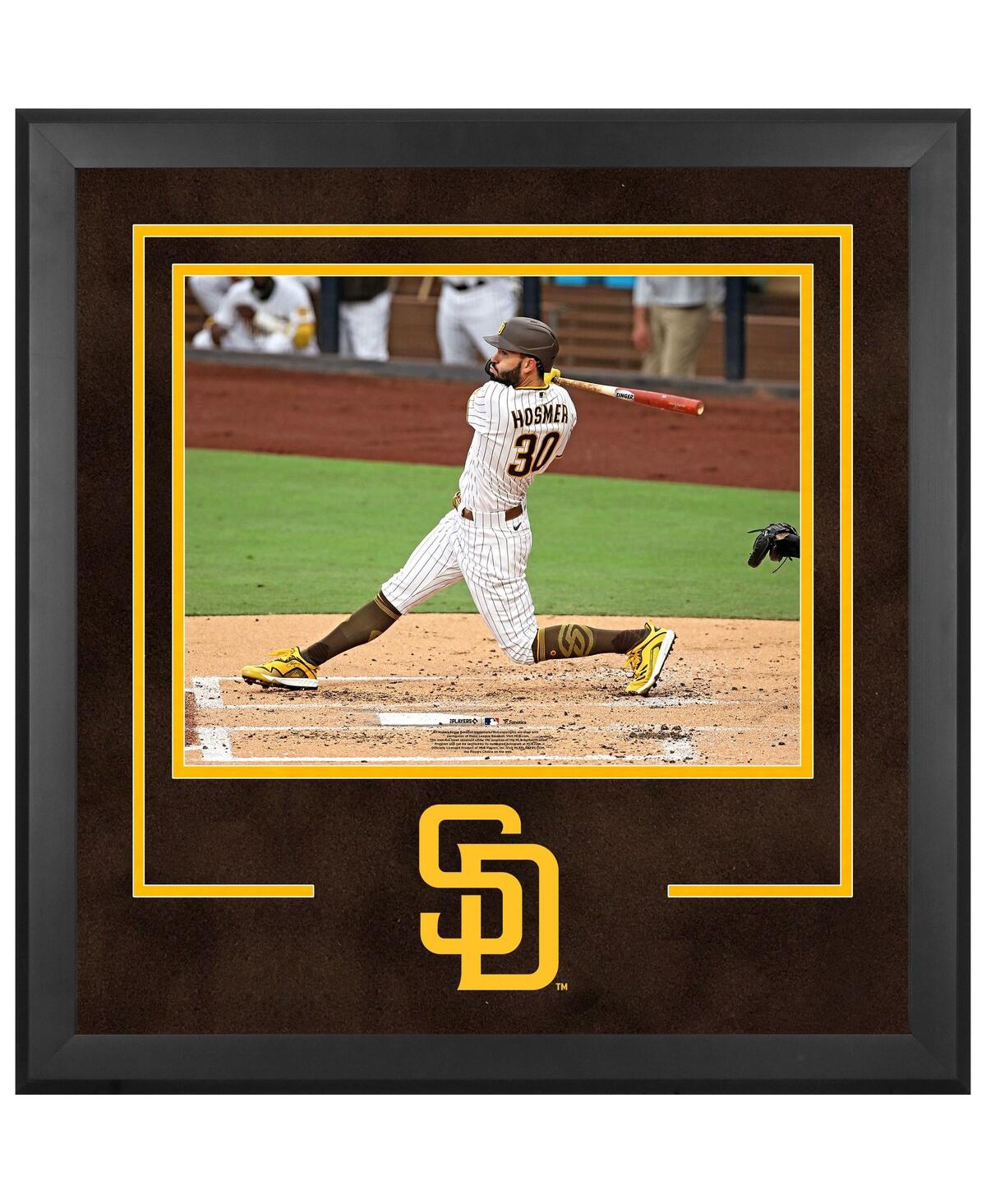 Fanatics Authentic San Diego Padres Deluxe Framed 16" X 20" 2020 Logo Horizontal Photograph Frame In Multi