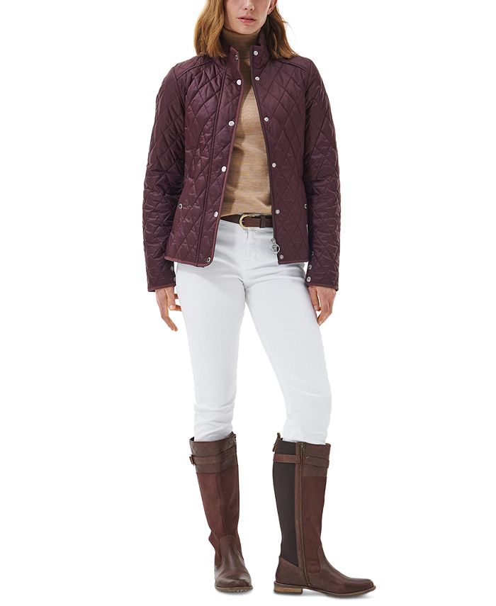 Barbour Women's Yarrow Quilted Puffer Coat Macy's