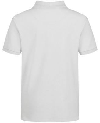 Little Boys Uniform Stretch Double Piqu&eacute; Polo