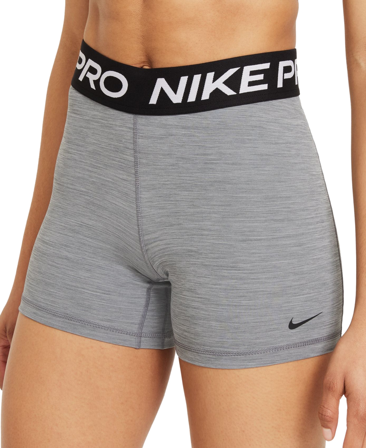 Shop Nike Pro 365 Women's 5" Shorts In Smoke Grey