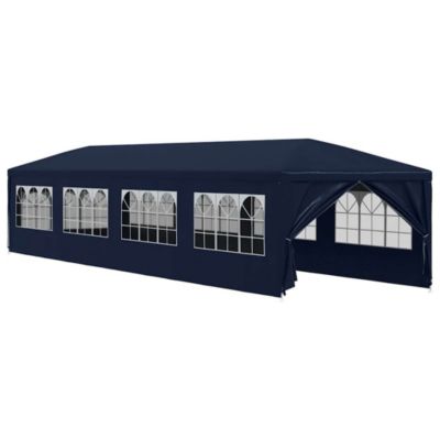 Garden Marquee Blue Polyethylene Large Water-resistant materials