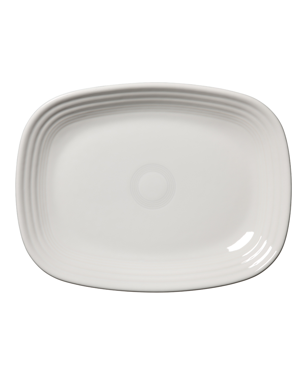 Fiesta Rectangular Platter 11 3/4 In White