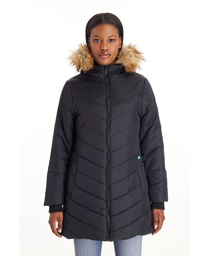 Modern Eternity Maternity Maternity Lexi - 3in1 Coat With Removable Hood -  Macy's