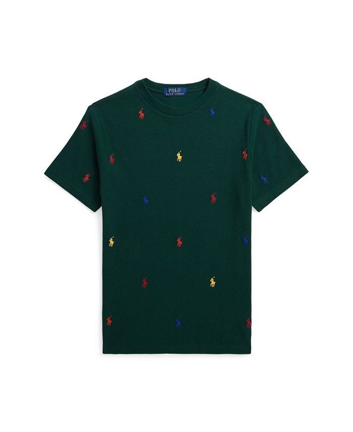 Macy's polo white tees discount