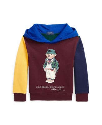 Polo bear hoodie macys online