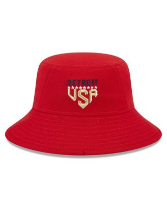 Men's Red Detroit Tigers 2023 Fourth of July Bucket Hat