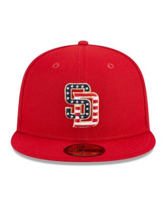 Men's Red San Diego Padres 2023 Fourth of July 59FIFTY Fitted Hat