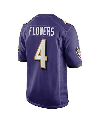 Nike Men's Zay Flowers Purple Baltimore Ravens 2023 NFL Draft