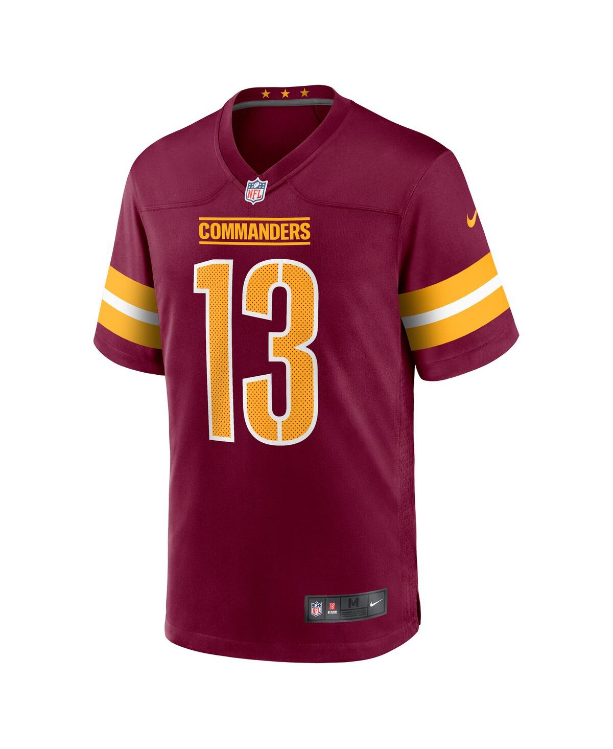 Men's Nike Emmanuel ForbesWashington Commanders 2023 Nfl Draft First Round Pick Game Jersey - Burgundy