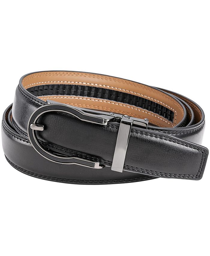 Mio Marino Men's Arch Leather Linxx Ratchet Belt Macy's