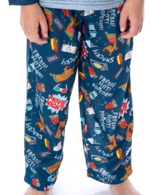 Boys Scooby Doo Just Here For the Snacks T-Shirt And Pants Pajama Set
