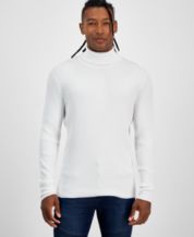 White turtleneck sweaters for men