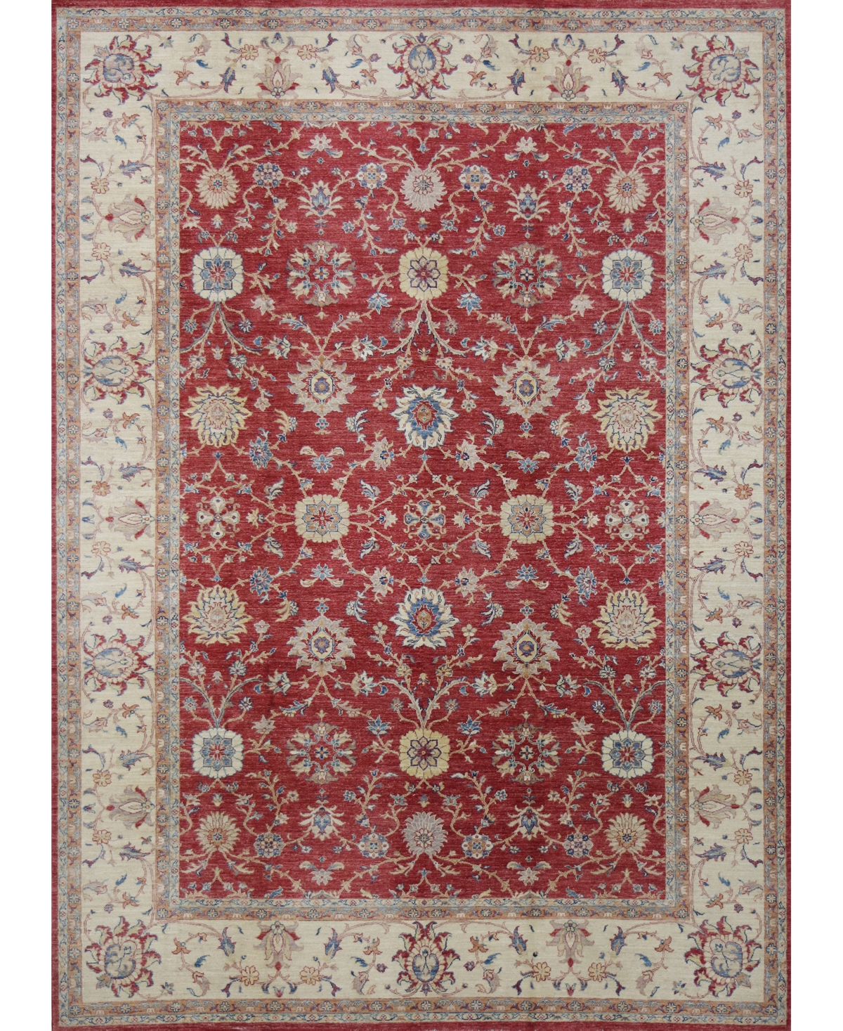 Bb Rugs One Of A Kind Mansehra 8'3" X 11'7" Area Rug In Red