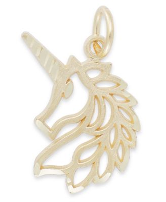 unicorn gold jewelry