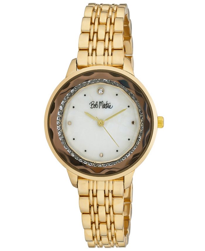 Bob mackie outlet quartz watch